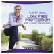 Serviettes d’incontinence longues Always Discreet, protection maximale – image 3 sur 7