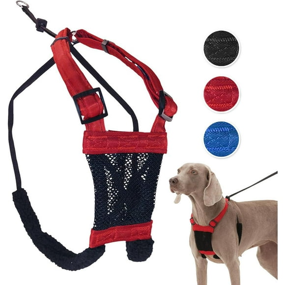 Sporn No Pull Dog Harness, Anti-Pull Mesh Dog Harness, Breathable & Easy, Red, Large/XL, 1 Large/XL Harness
