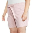 thumbnail image 2 of George Plus Women's Paperbag Short, 2 of 6