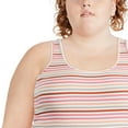 thumbnail image 4 of George Plus Women's Rib Tank, 4 of 6