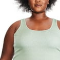 thumbnail image 4 of George Plus Women's Rib Tank, 4 of 6