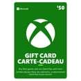 thumbnail image 1 of Xbox Live Gift Card $50 CAD Digital Download, 1 of 1