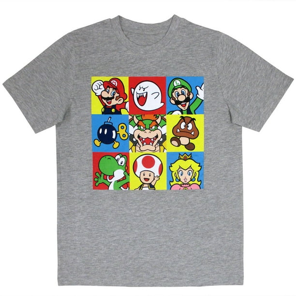 T-shirt à manches courtes pour garçons de Nintendo