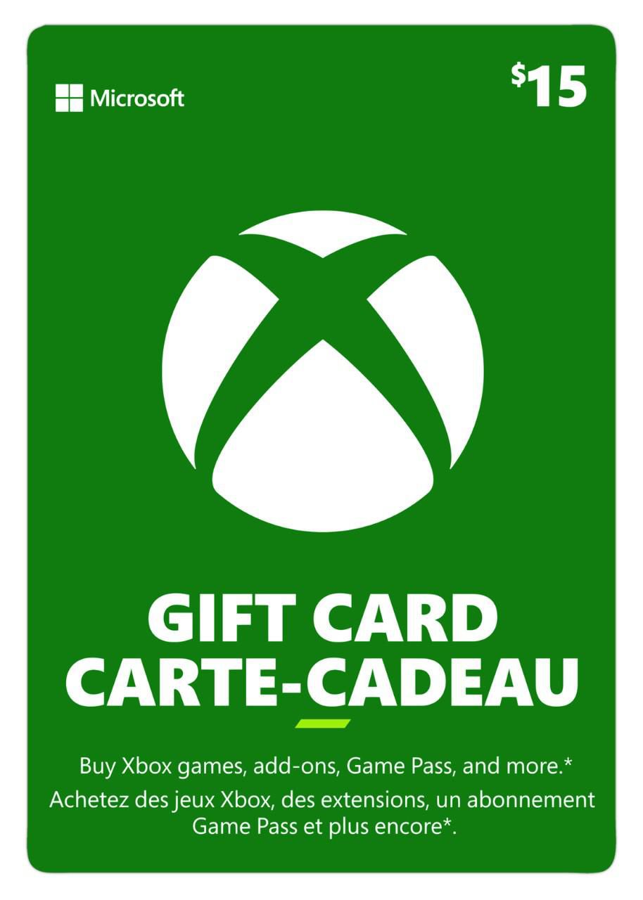 Xbox Live Gift Card $15 CAD [Download] 