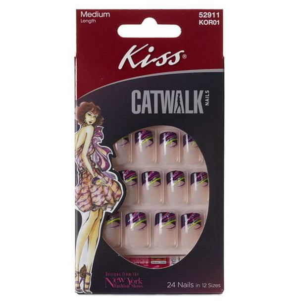 Ens. manucure Catwalk de Kiss – Lumières