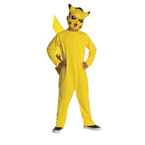Deguisement Enfant Costume Pokemon Pikachu Garçon 3 - 4 Ans