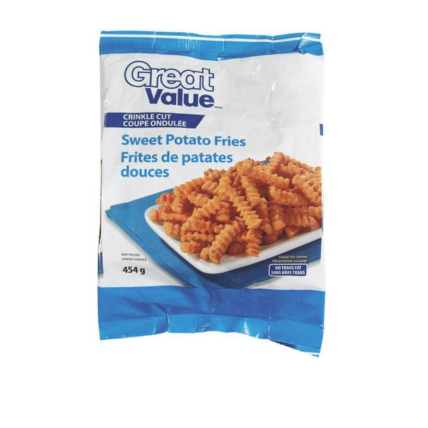 Great Value Sweet Potato Fries Crinkle Cut - Walmart.ca