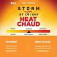 thumbnail image 4 of Storm by Cougar Men's 2 Pair Pack Heat Plus Crew Socks, 4 of 4