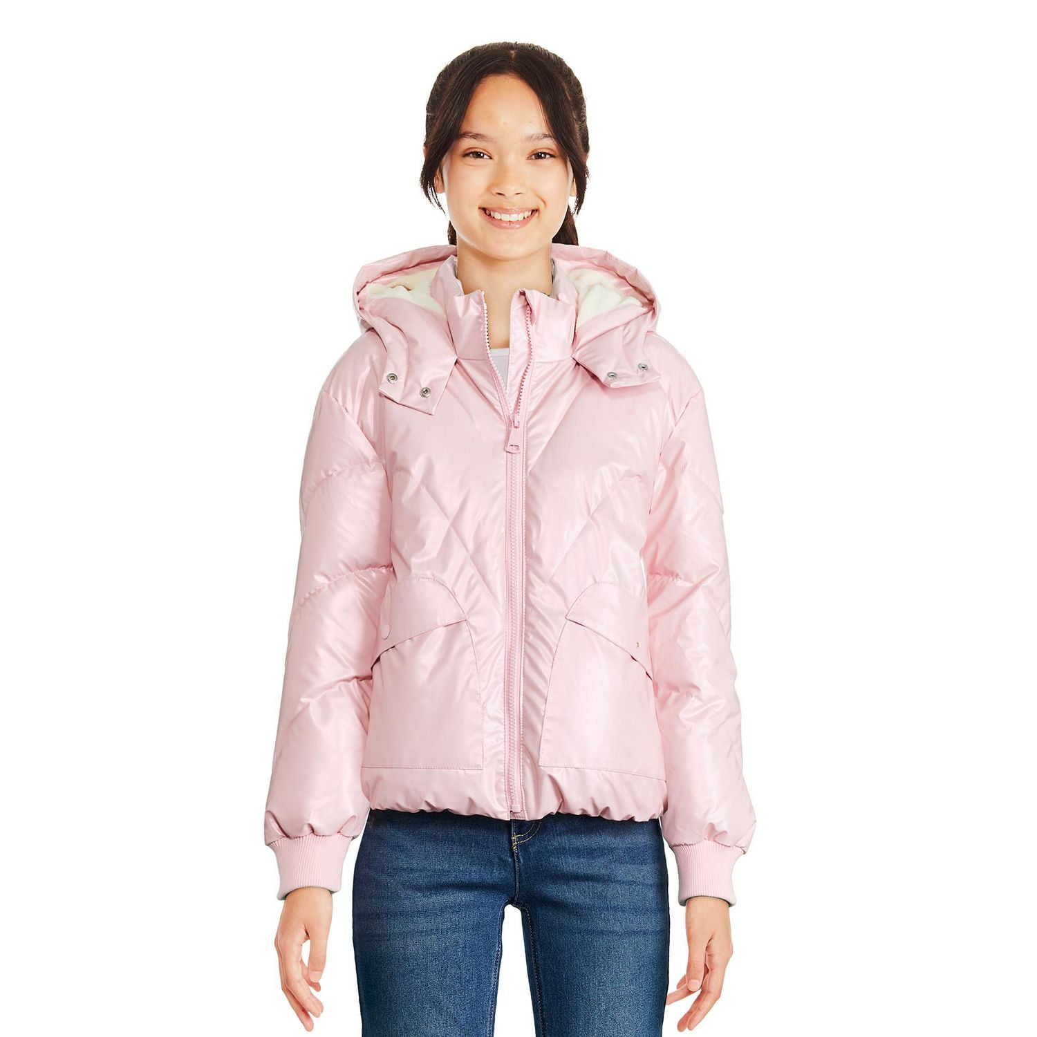 Justice Girls' Puffer Jacket