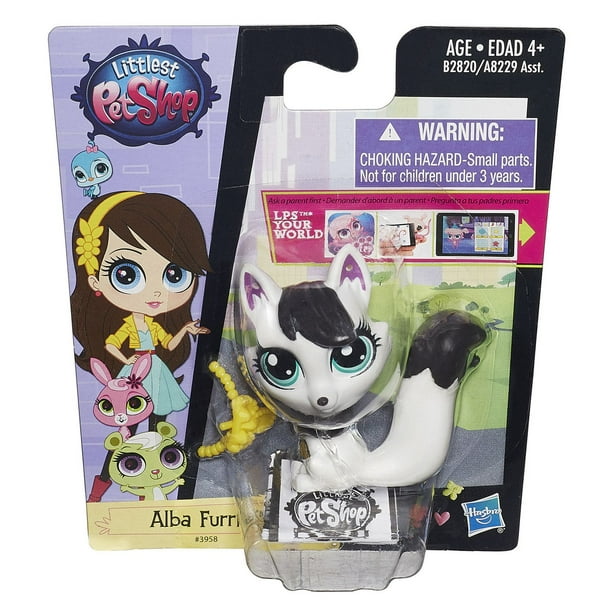 Figurine Alba Furria emballage individuel de Littlest Pet Shop