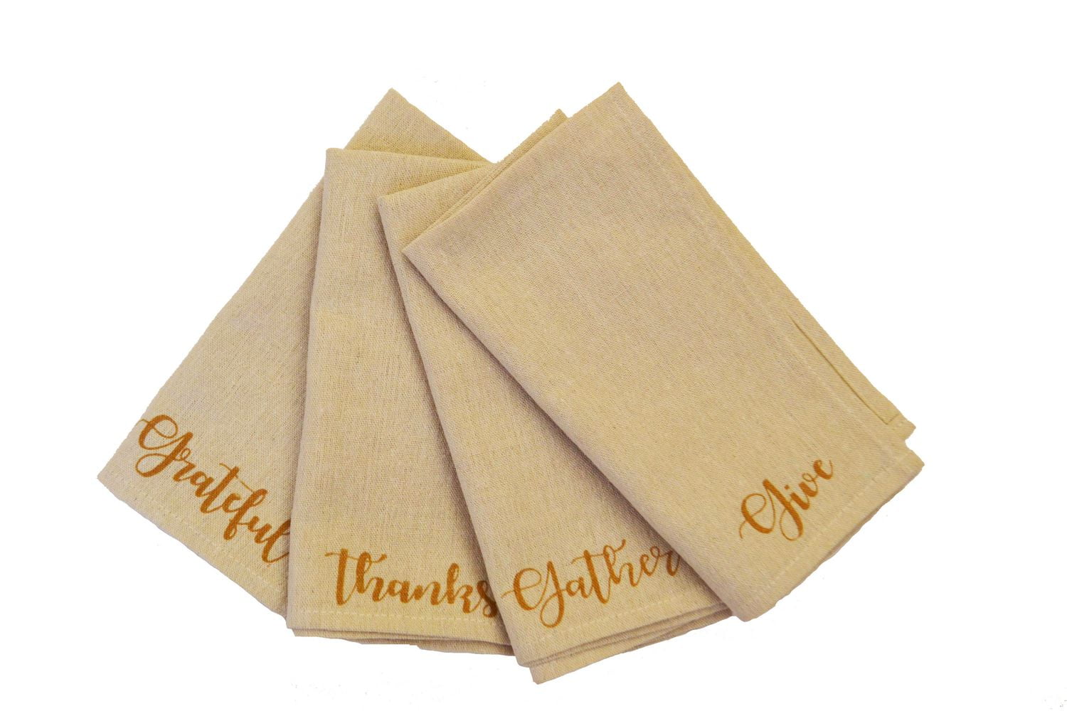 hometrends Give Thanks Napkin Set Walmart Canada