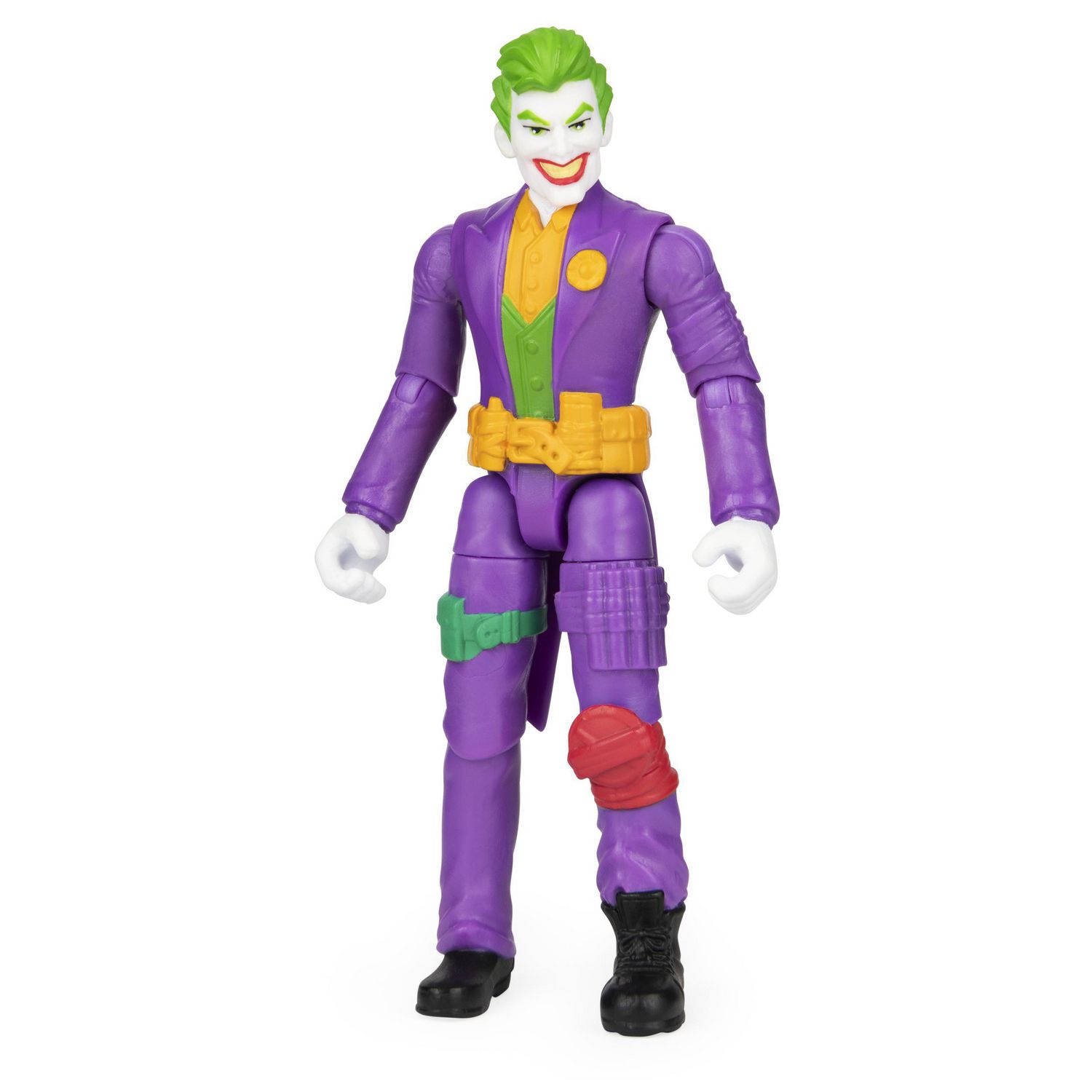 Batman 4-inch The Joker Action Figure with 3 Mystery Accessories, for Kids  Aged 3 and up