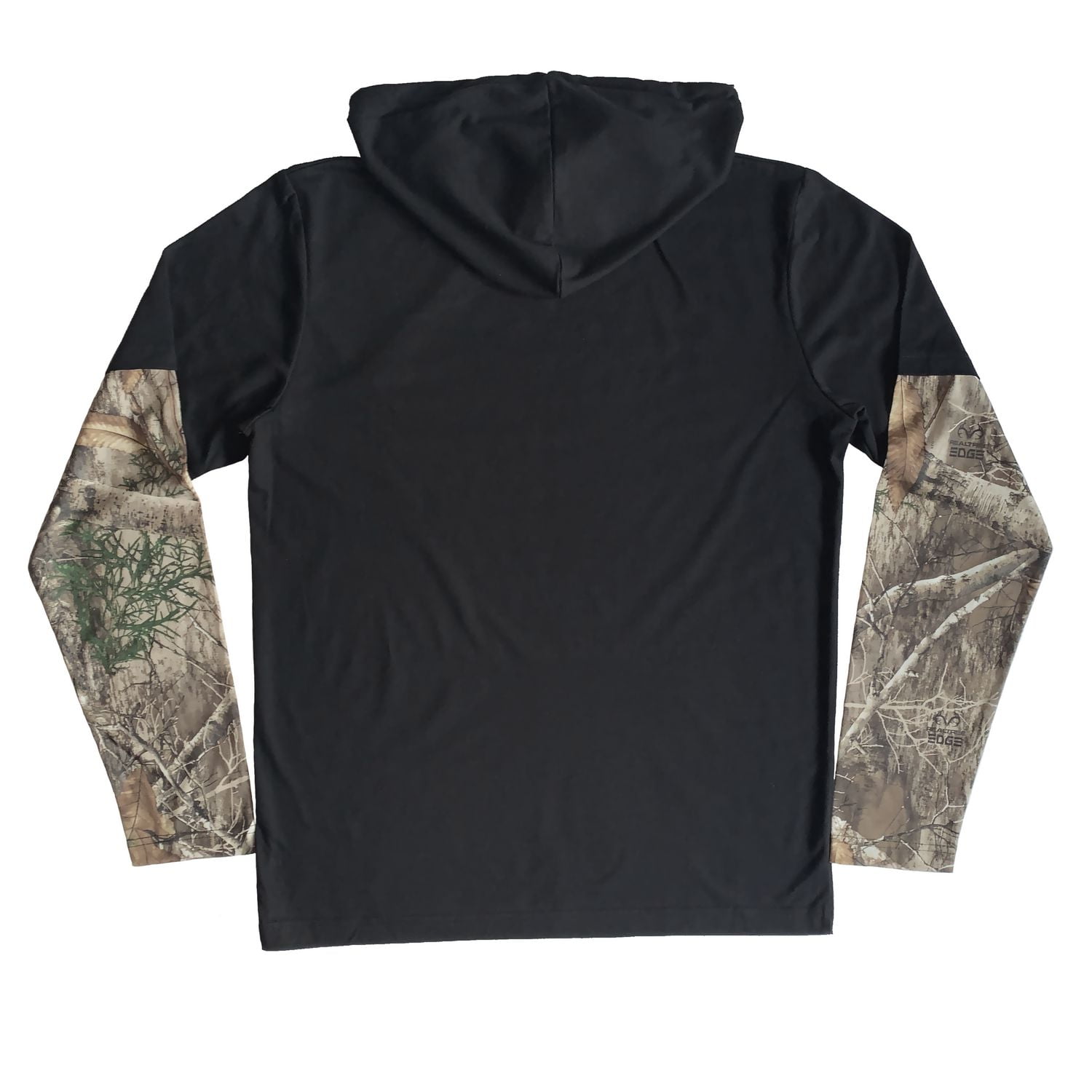 Real Tree long sleeve hooded fooler top