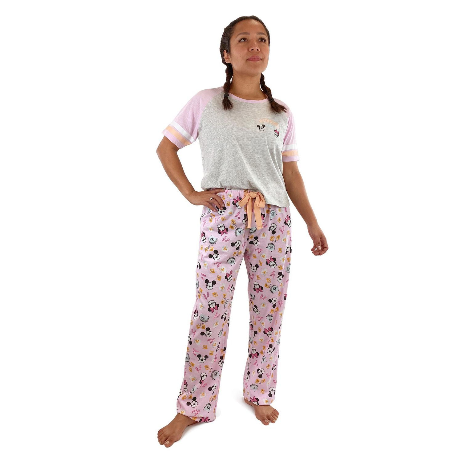 Ensemble de pyjama Disney Mickey et Minnie pour femmes Walmart