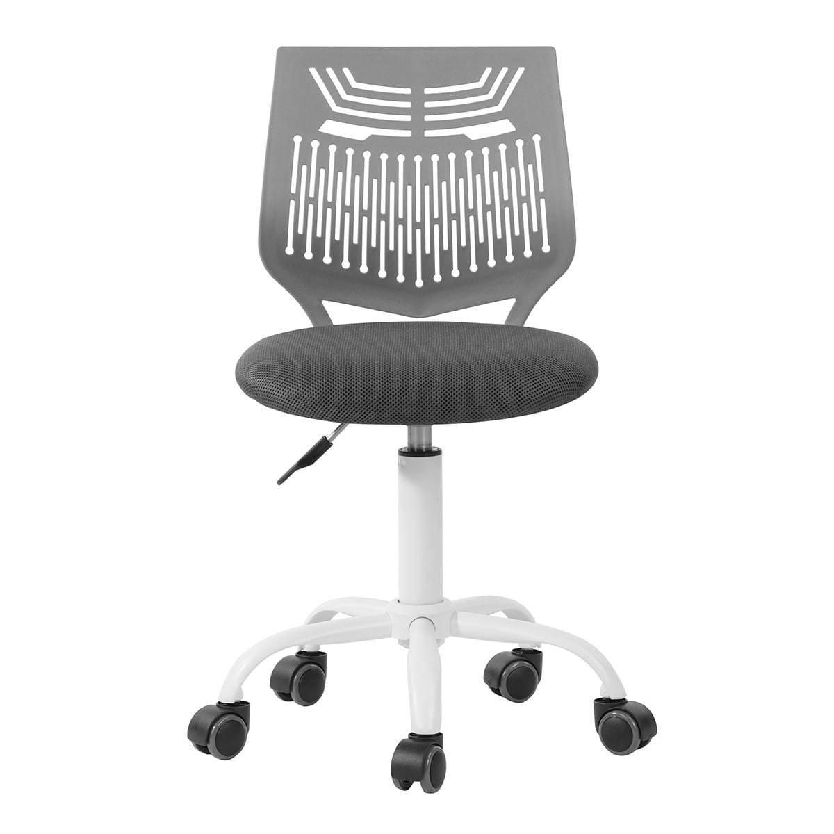 Office Chair Blue Lumbar Support Mesh Computer Desk Task Chair