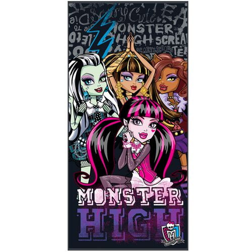 Serviette de plage Monster High