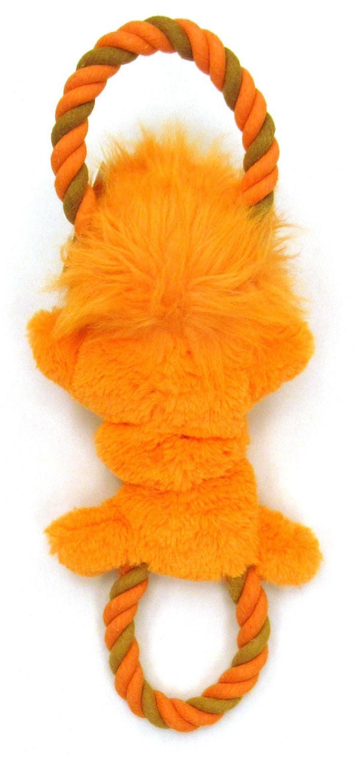 Orange monkey 2024 dog toy