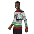 thumbnail image 2 of George Men's Christmas Light-Up Sweater, 2 of 6