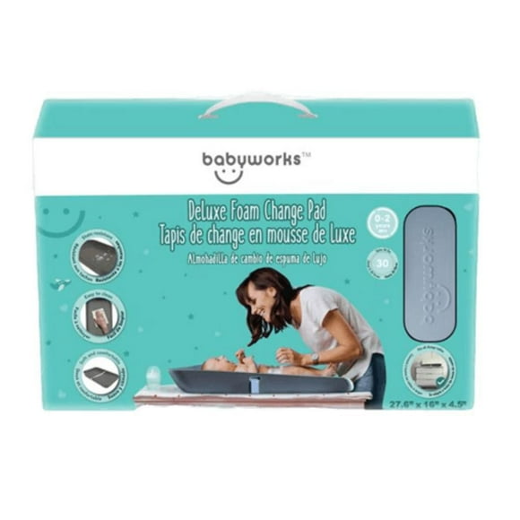 babyworks™ Deluxe Foam Changing Pad, Perfect for newborns and up!