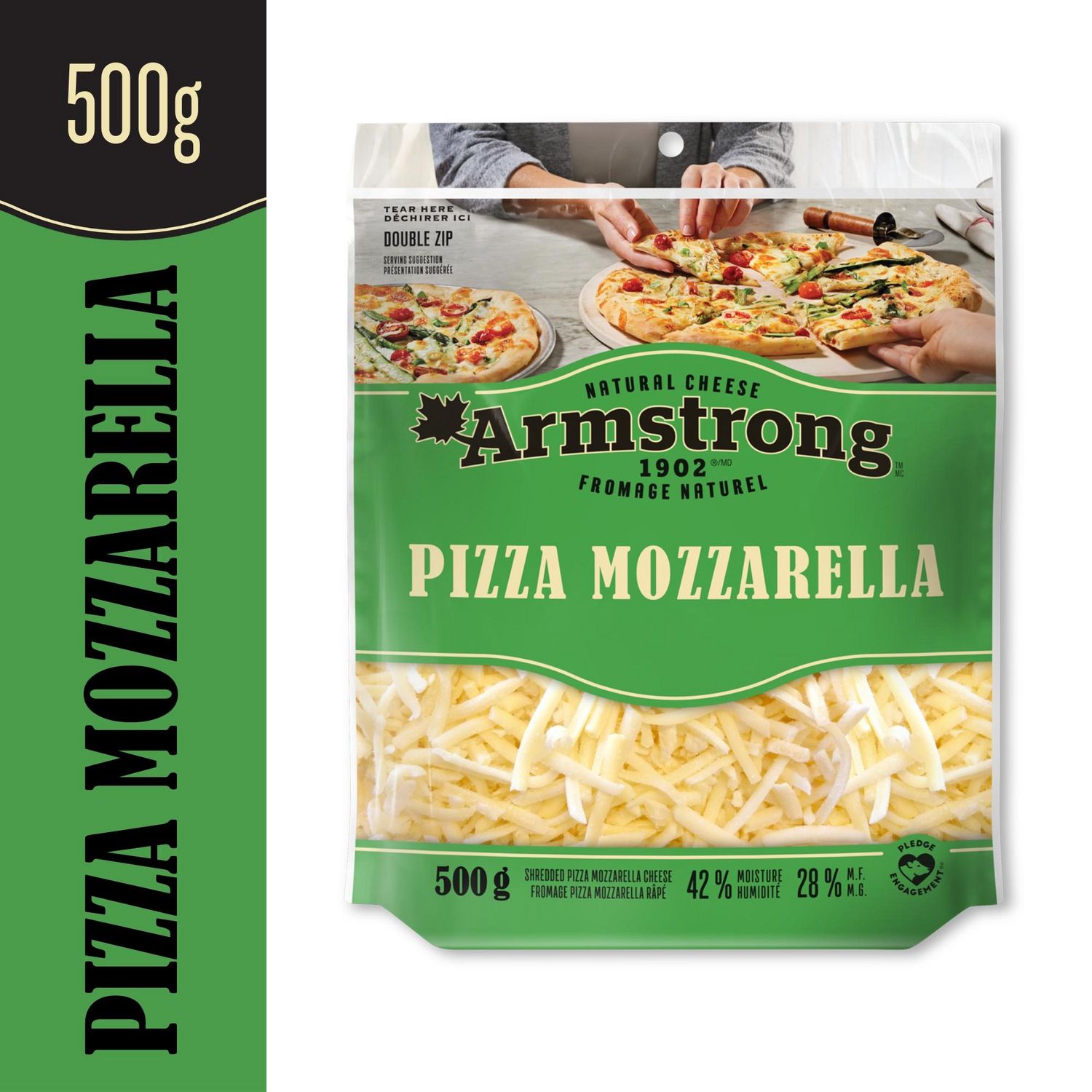 Armstrong Fromage Pizza Mozzarella râpé
