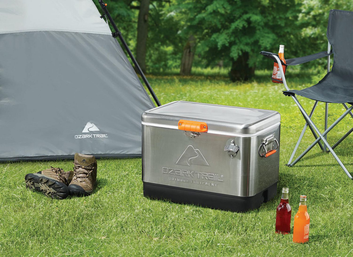 Ozark trail sale cooler stainless steel