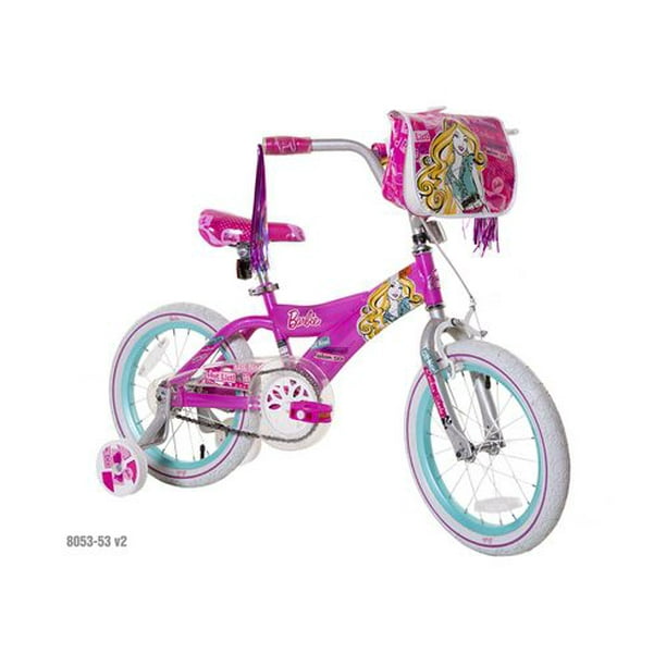 Vélo 16 pouces pour filles - Barbie