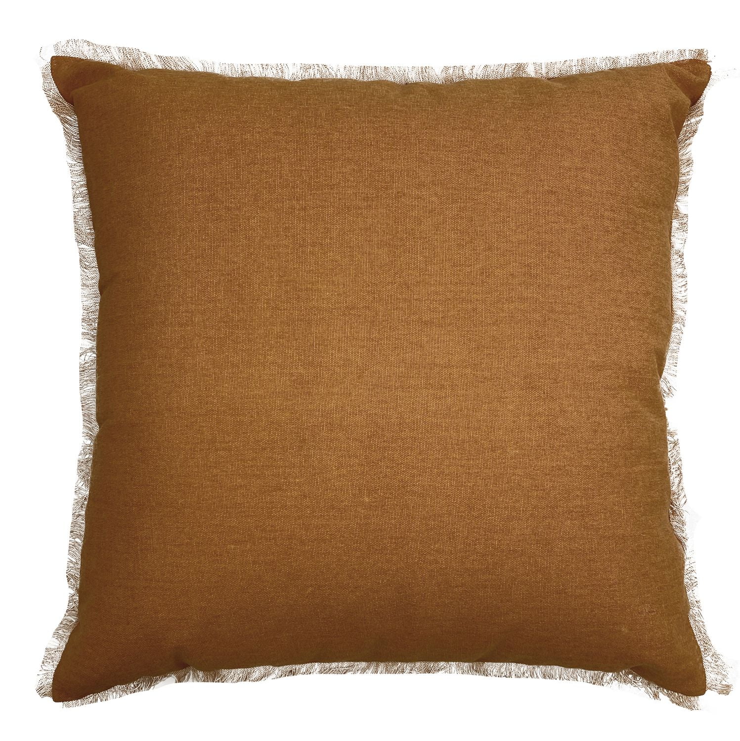 hometrends Boutqiue Orange Fringe Decorative Pillow Walmart Canada