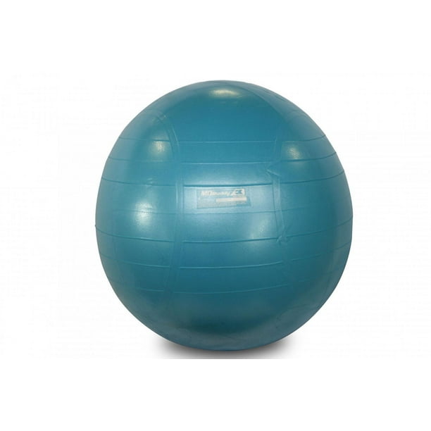 Ballon d'exercice MD Buddy 65 cm bleu avec pompe 