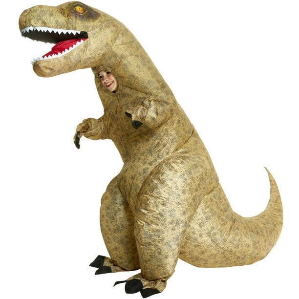 Costume Versifli pour garçons de tyrannosaure gonflable