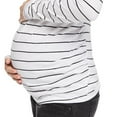 thumbnail image 4 of Paisley Sky Maternity Long Sleeve Crew Neck Tee, 4 of 6