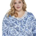 thumbnail image 4 of George Plus Women's Long Sleeve Nightgown, 4 of 6