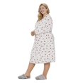thumbnail image 2 of George Plus Women's Long Sleeve Nightgown, 2 of 6