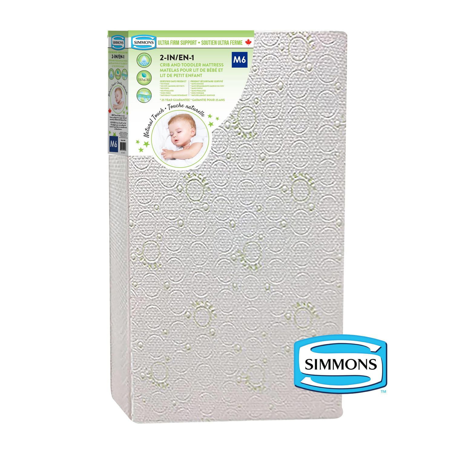 simmons crib mattress maxipedic