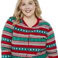 thumbnail image 4 of George Plus Women's Christmas Rear Flap One-Piece, 4 of 6