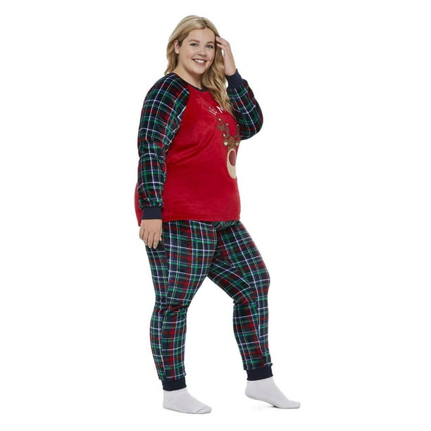 George Plus Women's Boxer Pajama Set 