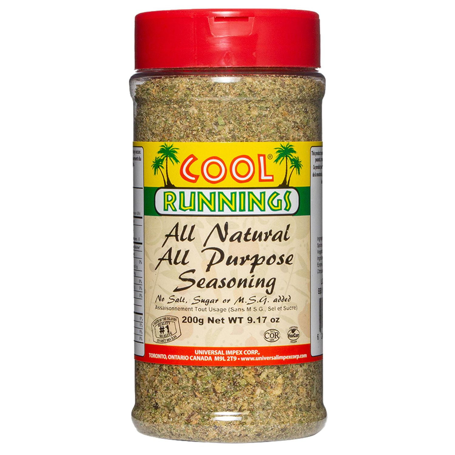 Cool Runnings All Natural All Purpose Seasoning Walmart Canada