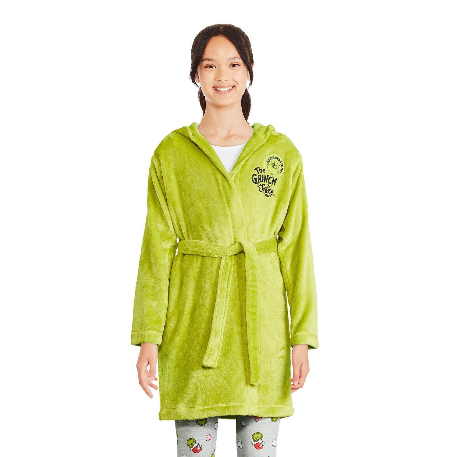 Justice Girls' The Grinch Robe