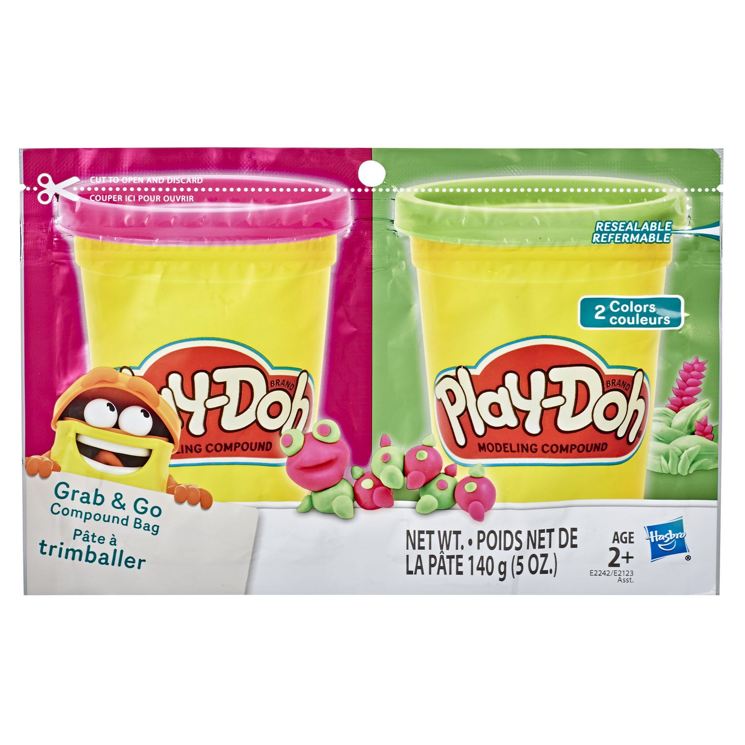 Hasbro PlayDoh Grab and Go Soft Pack of 2 Colors Walmart Canada