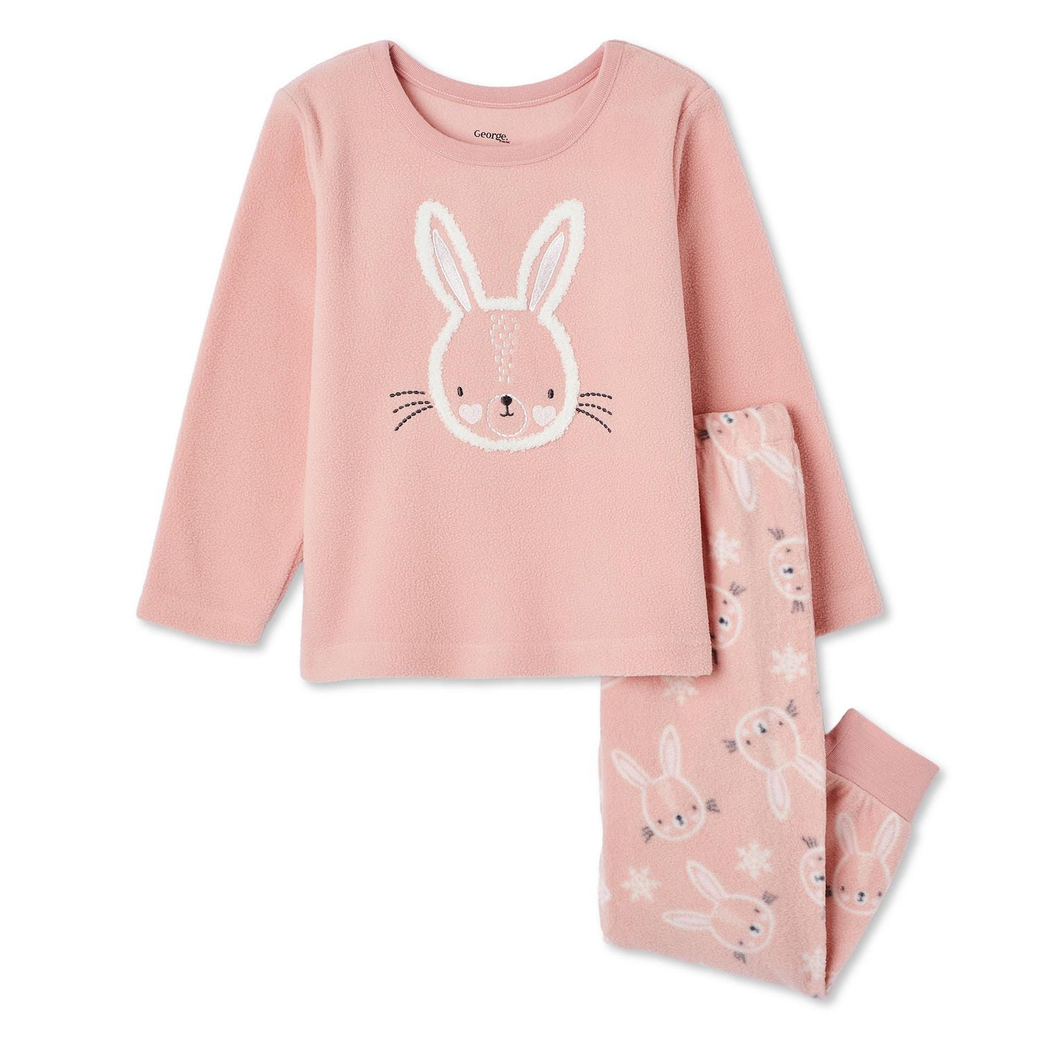 George Toddler Girls' Fleece Pajama 2-Piece Set