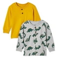 thumbnail image 1 of George Baby Boys' Henley Tee 2-Pack, 1 of 2