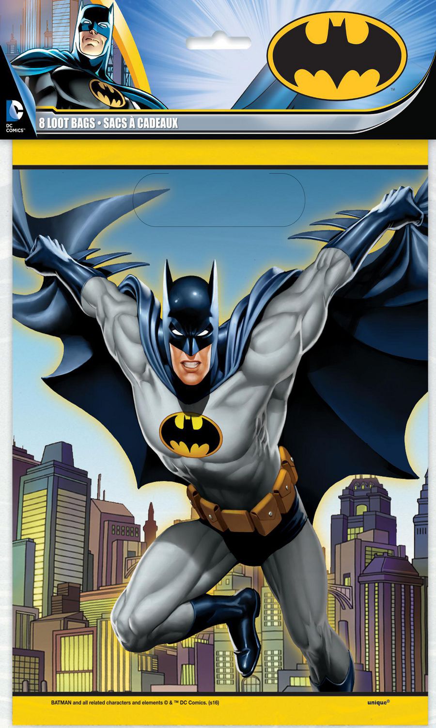8 Batman Loot Bags Walmart Canada
