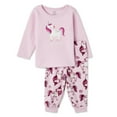 thumbnail image 1 of Pyjama 2 pièces en molleton George pour bébés filles, 1 of 2