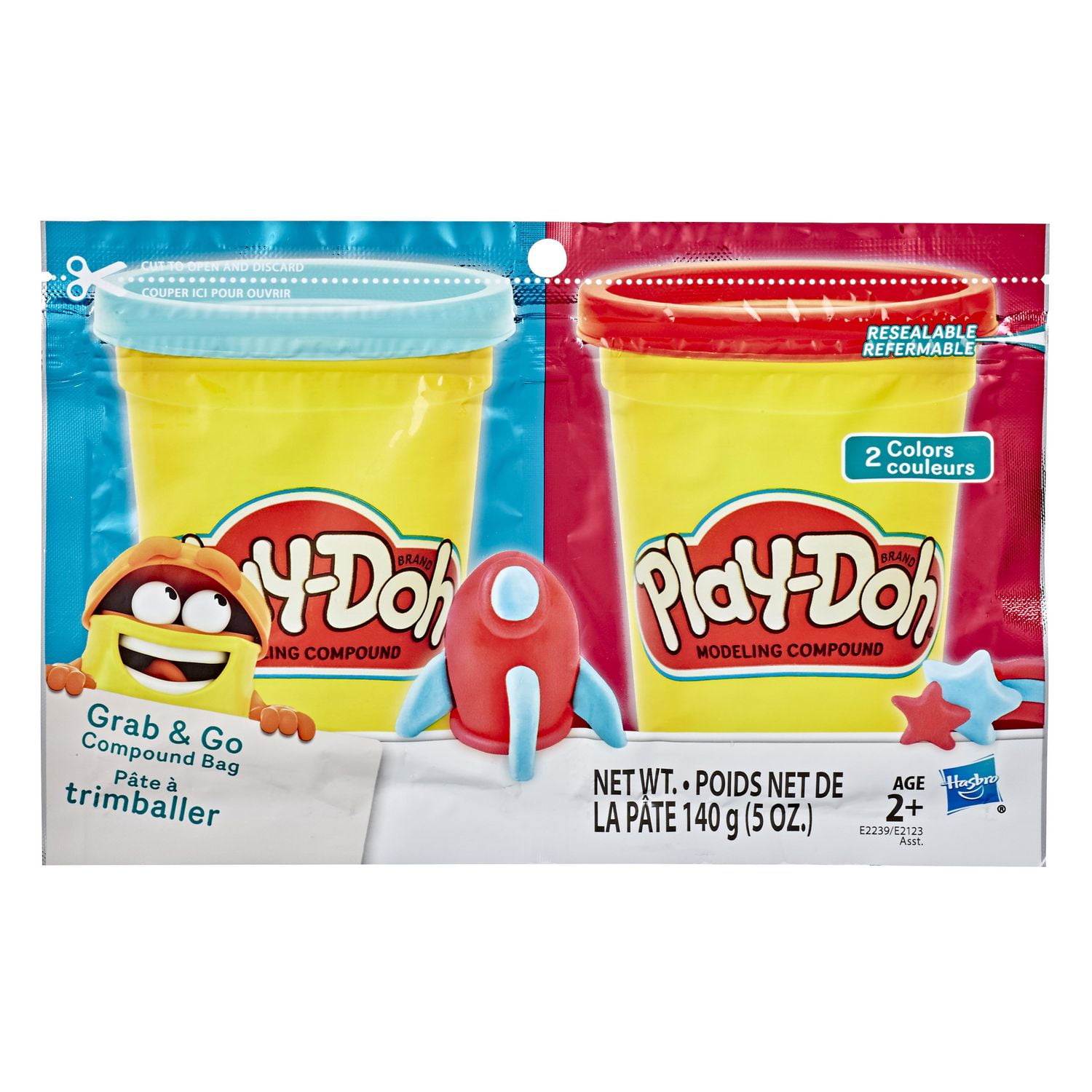 Hasbro PlayDoh Grab and Go Soft Pack of 2 Colors Walmart Canada