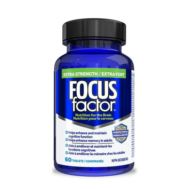 Focus Factor Extra Strength Brain Health Supplement