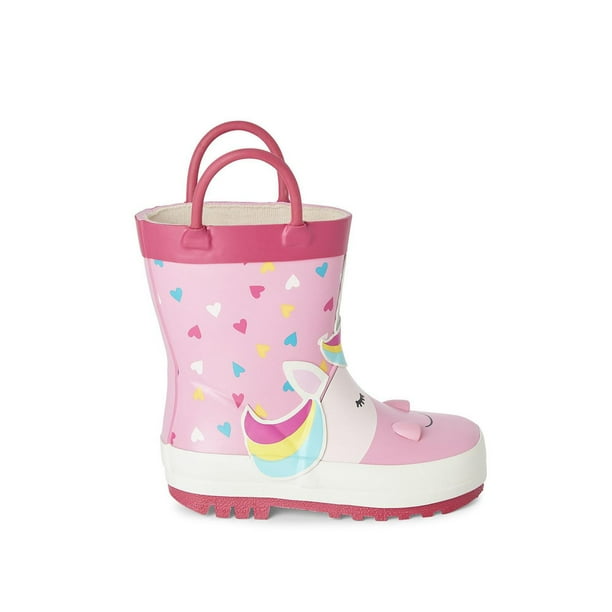 kids unicorn rain boots