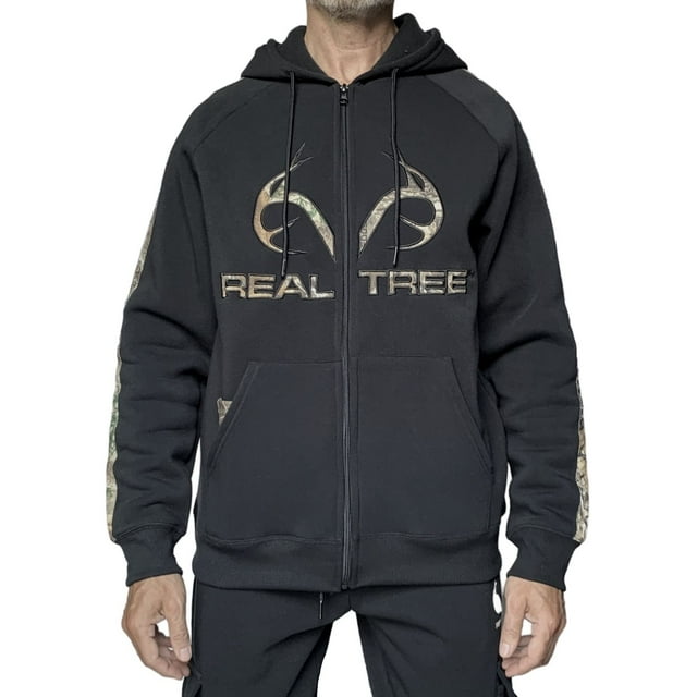Real Tree Fleece Zip Hoodie