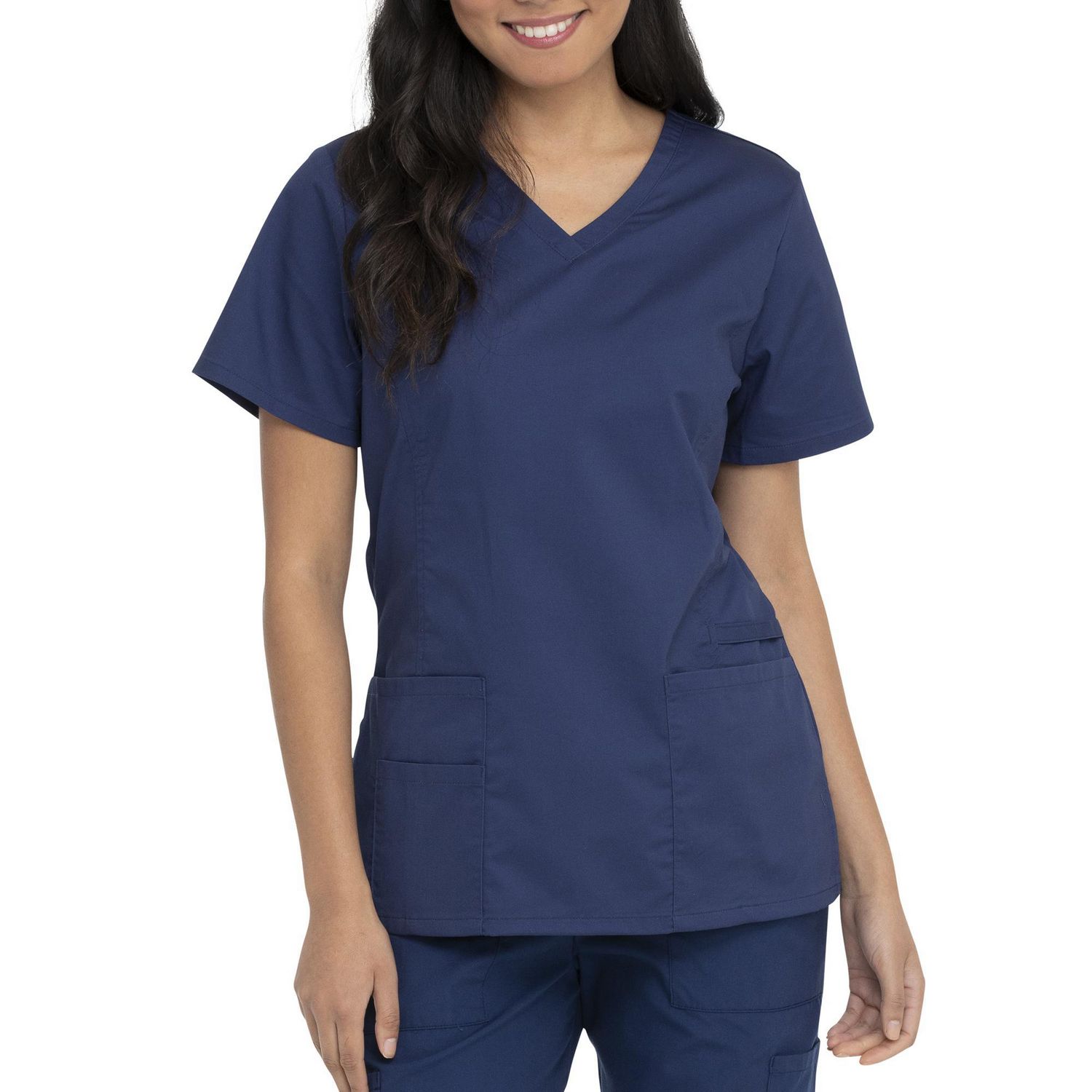 Scrubstar Women's Premium Stretch Twill Scrub Top Walmart Canada