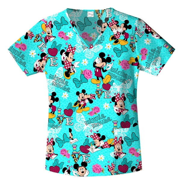 Chemise Medical "Call Me Mickey" Disney Mickey Mouse
