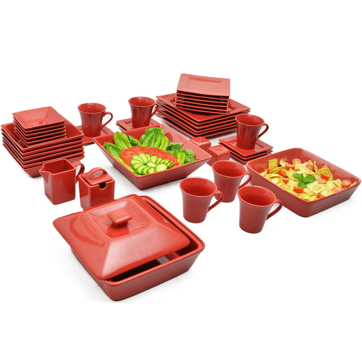 10 Strawberry Street Nova Green Square Dinnerware Set | Walmart Canada 10 Strawberry Street Nova Green Square Dinnerware Set | Walmart Canada