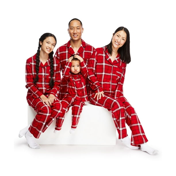 George Family Notch Collar Pajamas